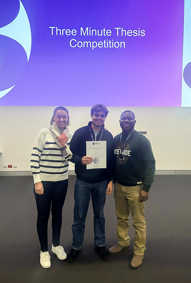 Tobias Hulleman, Faculty People's Choice Award
