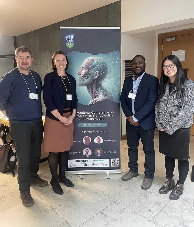 QAEHS researchers at Dublin conference