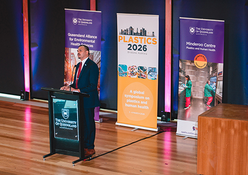 Keynote speaker Dr Sivendra Michael, Fijian Government, Environment and Climate Change